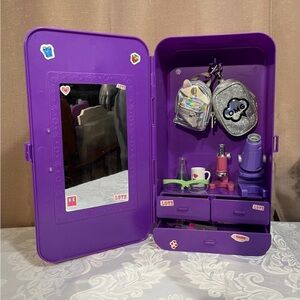 My Life Purple Doll Locker Accessory Playset GUC
